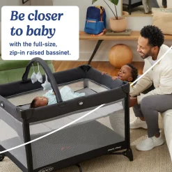 Graco Pack 'n Play On The Go Zip Playard - Lilac Mod