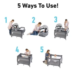 Graco Pack 'n Play Travel Dome LX Playard - Astin