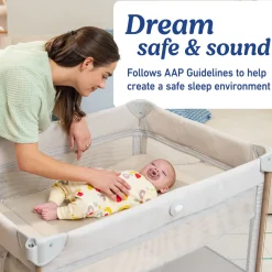Graco Pack 'n Play Travel Dome Lux Playard - Linden