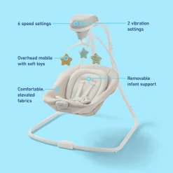 Graco Simple Sway Baby Swing - Blythe