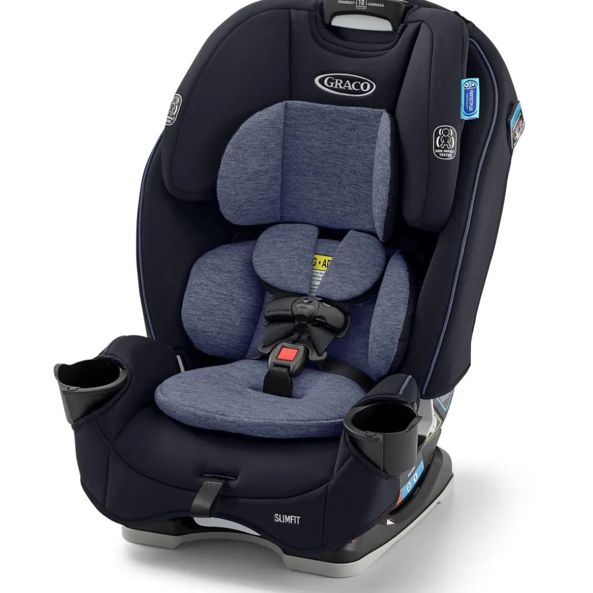Graco SlimFit 3-in-1 Narrow All-in-One Convertible Car Seat - Silas