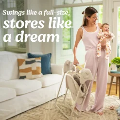 Graco Slim Spaces Compact Baby Swing - Tate