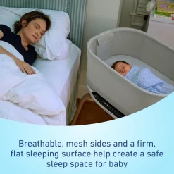 Graco SmartSense Soothing Bassinet - Luna