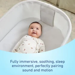 Graco SmartSense Soothing Bassinet - Luna