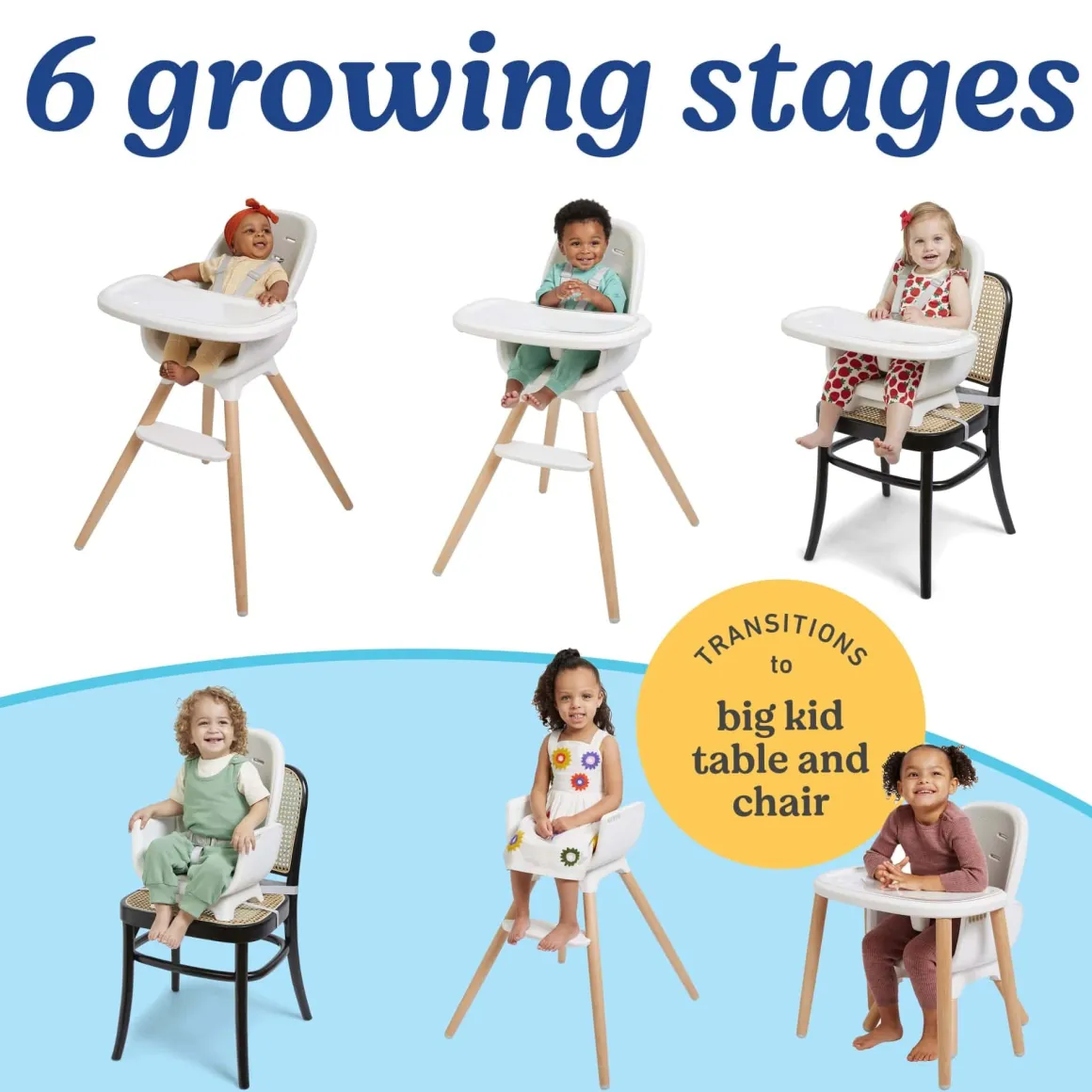 Graco Table2Table Lux 6-in-1 High Chair - Rhodes