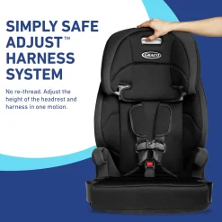 Graco Tranzitions 3-in-1 Harness Booster Car Seat - Cinder