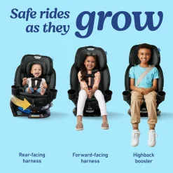 Graco Turn2Me 3-in-1 Rotating Convertible Car Seat - Cambridge