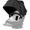 G5 Stroller Canopy in Black