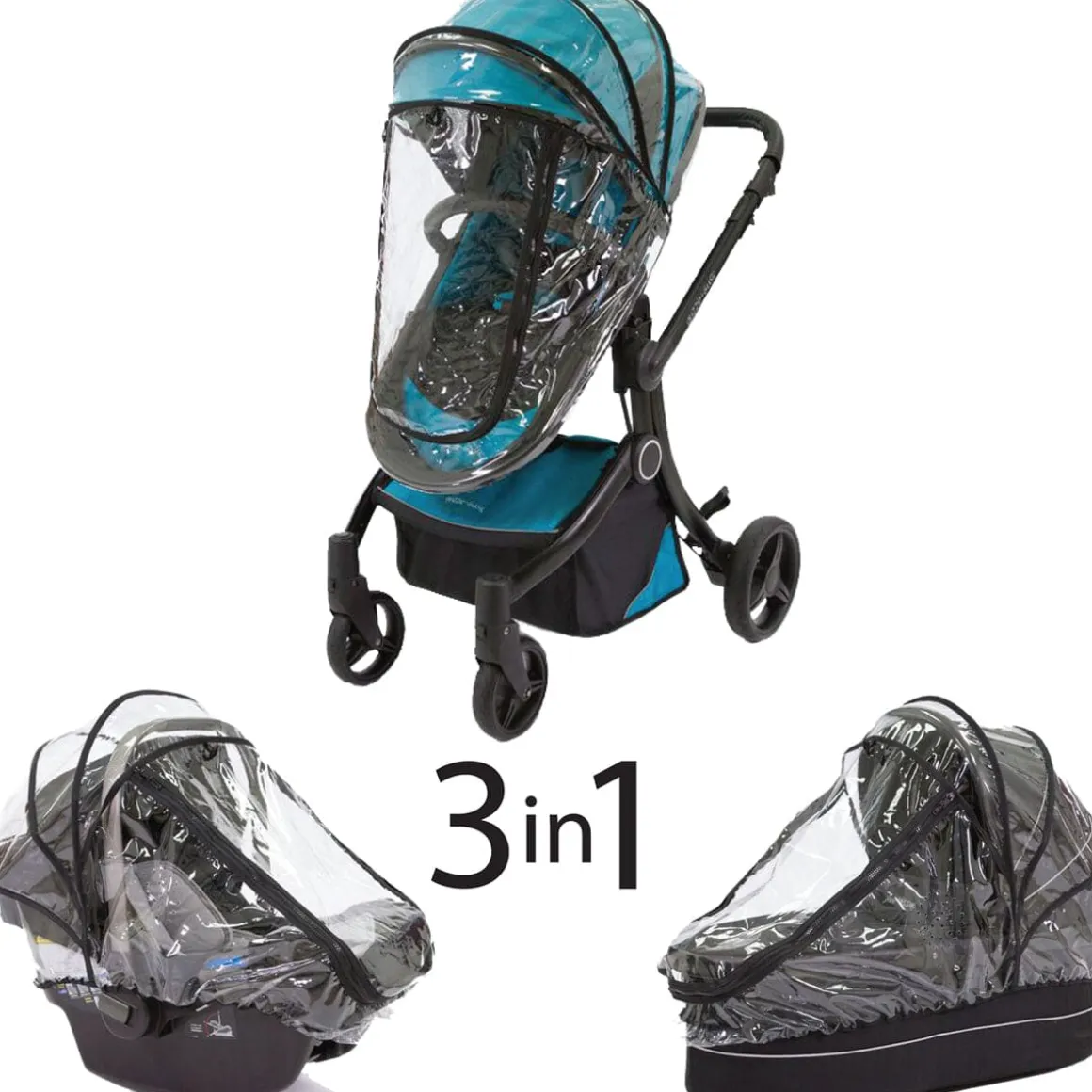 guzzie+Guss 3-in-1 Rain Cover