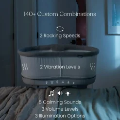 HALO BassiNest Connected Swivel Sleeper 3.0 Smart Bassinet