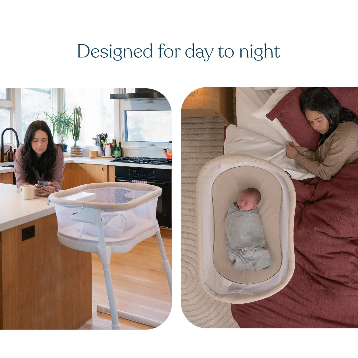 HALO BassiNest Lite Portable Bassinet - Oat