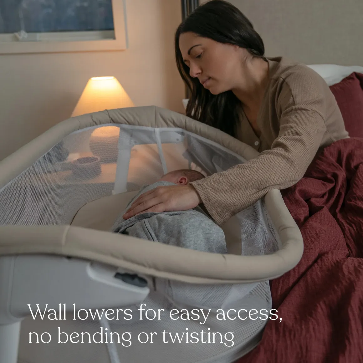 HALO BassiNest Lite Portable Bassinet - Oat
