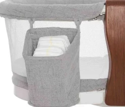Halo Bassinest Swivel Sleeper Luxe Next Gen - Dove Gray Tweed
