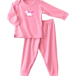 Halo ComfortLuxe Flannel Feel 2 Piece Set in Pink Unicorn - 3T
