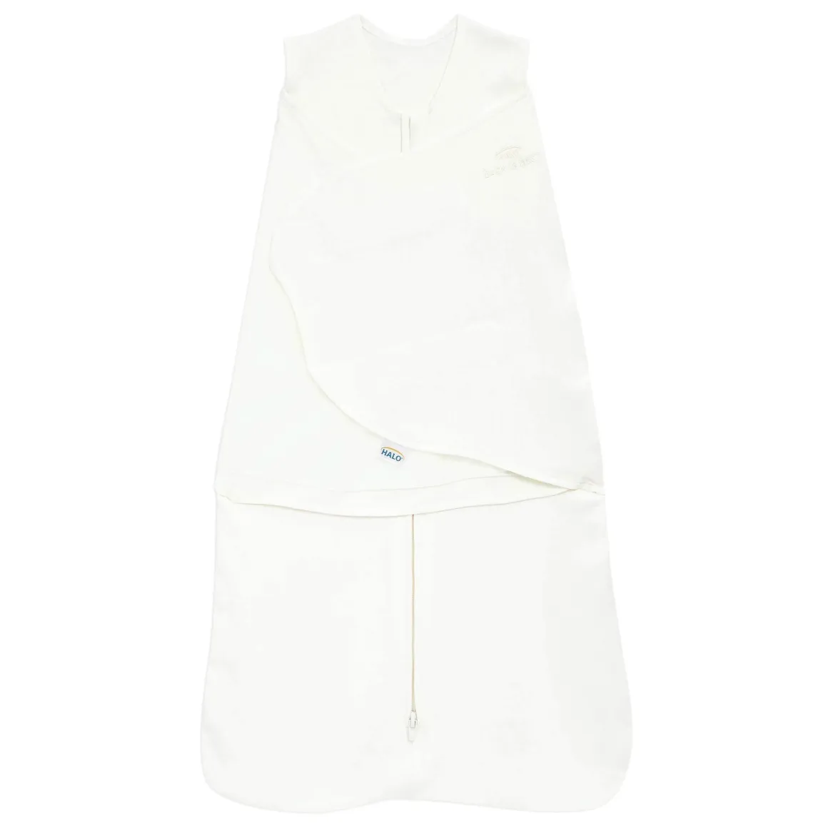 Halo 100% Cotton Swaddle TOG 1.5 - Cream (Newborn)
