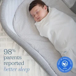 Halo 100% Cotton Swaddle TOG 1.5 - Cream (Newborn)