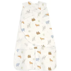 Halo 100% Cotton Swaddle TOG 1.5 - Forest Friends (Newborn)