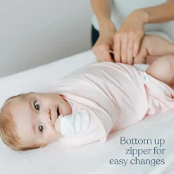 Halo 100% Cotton Swaddle TOG 1.5 - Heather Gray (Newborn)