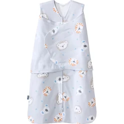 Halo 100% Cotton Swaddle TOG 1.5 - Lions Tigers and Bears (Newborn)
