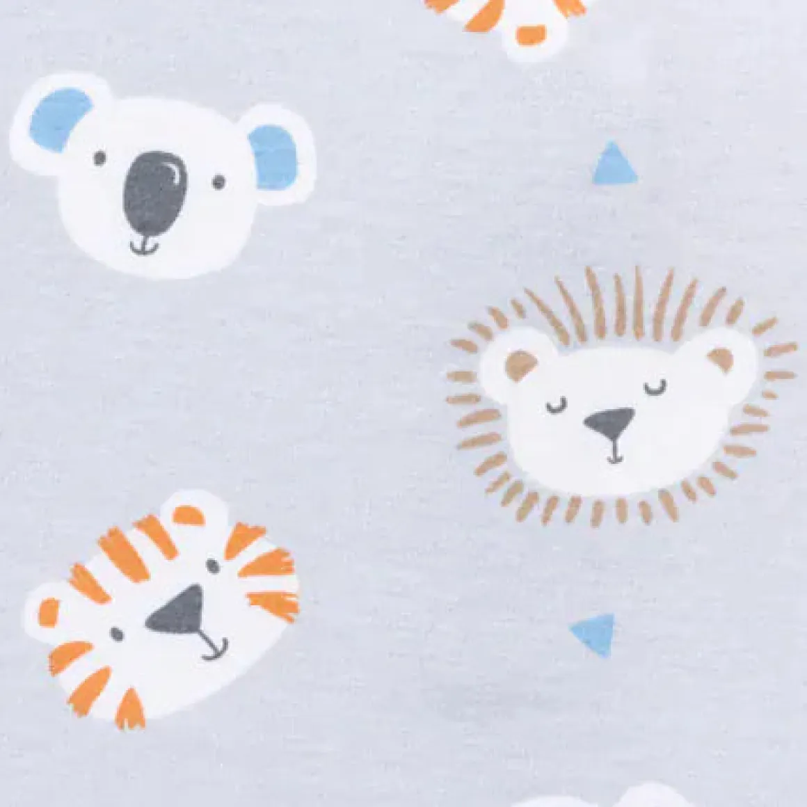 Halo 100% Cotton Swaddle TOG 1.5 - Lions Tigers and Bears (Newborn)