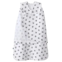 Halo 100% Cotton Swaddle TOG 1.5 - White Lamb Scribble (Newborn)