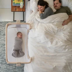 HALO 2-in-1 Bedside BassiNest Sleeper - Oat