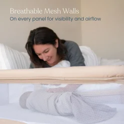 HALO 2-in-1 Bedside BassiNest Sleeper - Oat