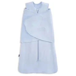 Halo SuperSoft Bamboo Swaddle TOG 2.0 - Blue Fog (Newborn)
