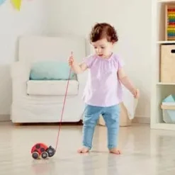 Hape Ladybug Pull Along