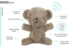 Happiest Baby Snoo Bear II 3-in-1 White Noise Lovey - Brown