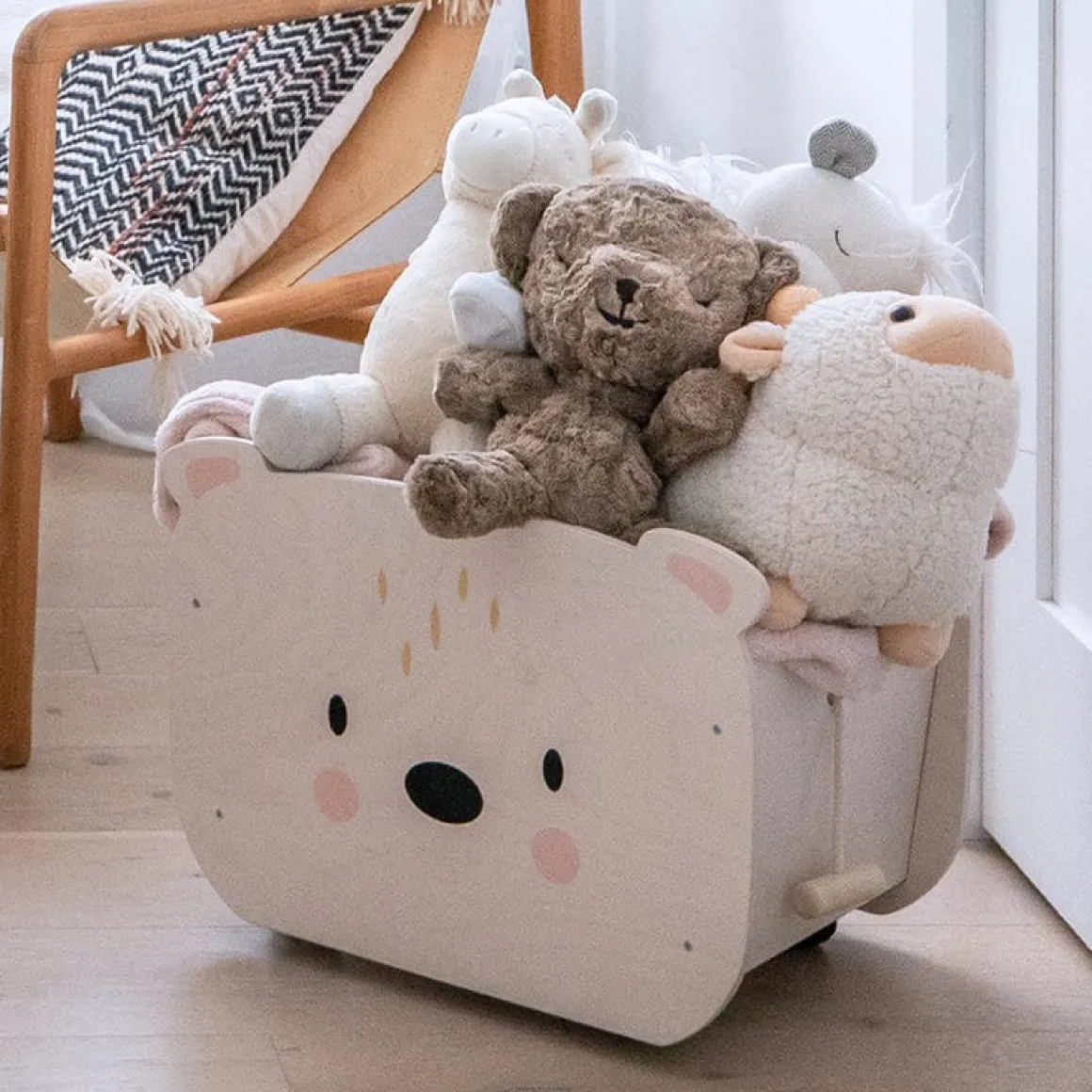 Happiest Baby Snoo Bear II 3-in-1 White Noise Lovey - Brown