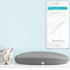 Hatch Baby Grow Smart Changing Pad and Scale in Grey