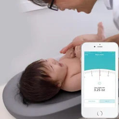 Hatch Baby Grow Smart Changing Pad and Scale in Grey