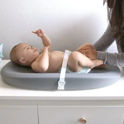 Hatch Baby Grow Smart Changing Pad and Scale in Grey