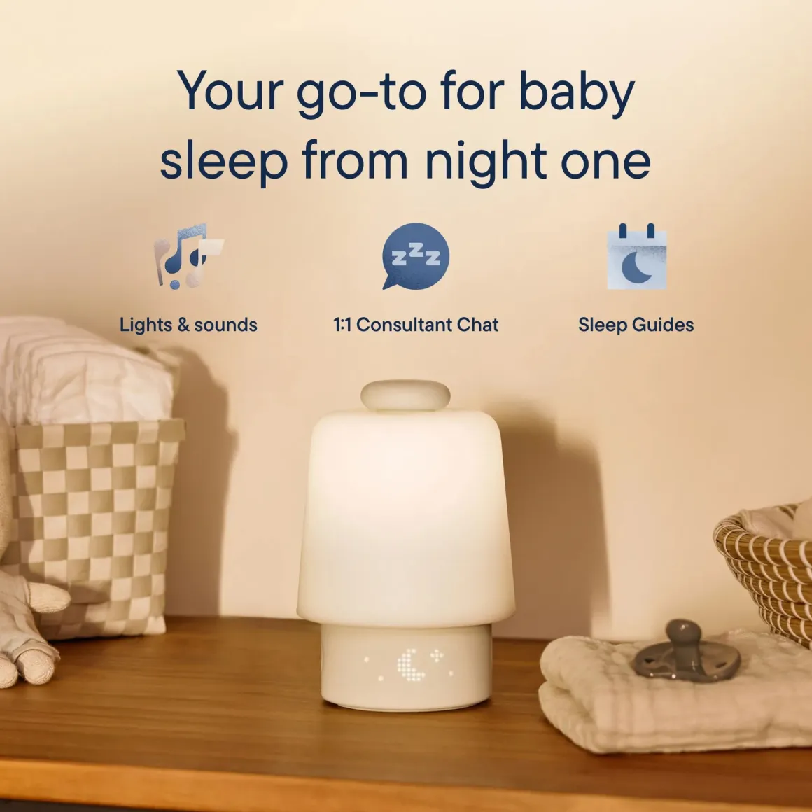 Hatch Baby Sleep Support, Sound Machine & Night Light - Mint