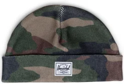 Herschel Baby Beanie, 6-18 Months - Woodland Camo