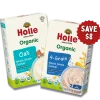 Holle Cereal Bundle: Oat & 4-Grain