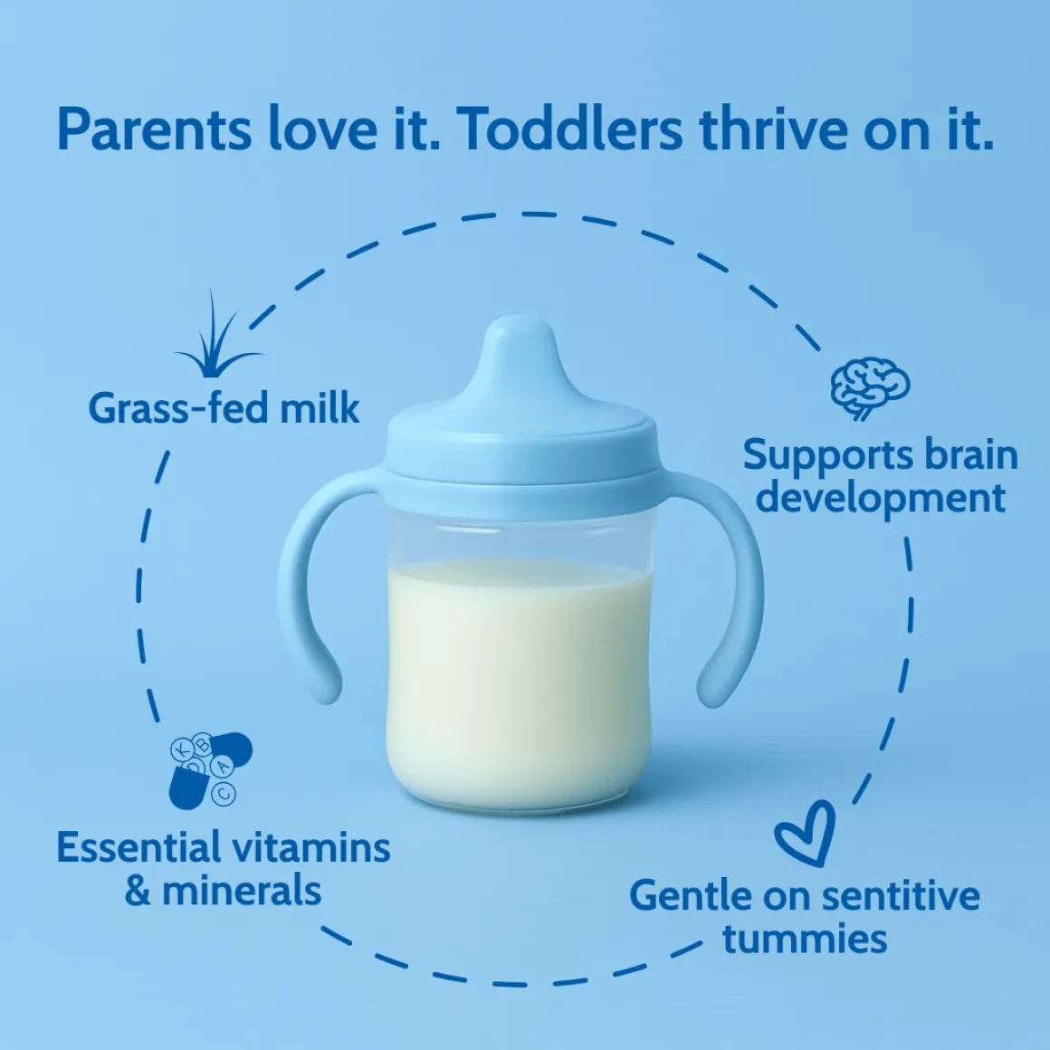 Holle Cow Milk Toddler Drink | Stage 3 (14 oz)
