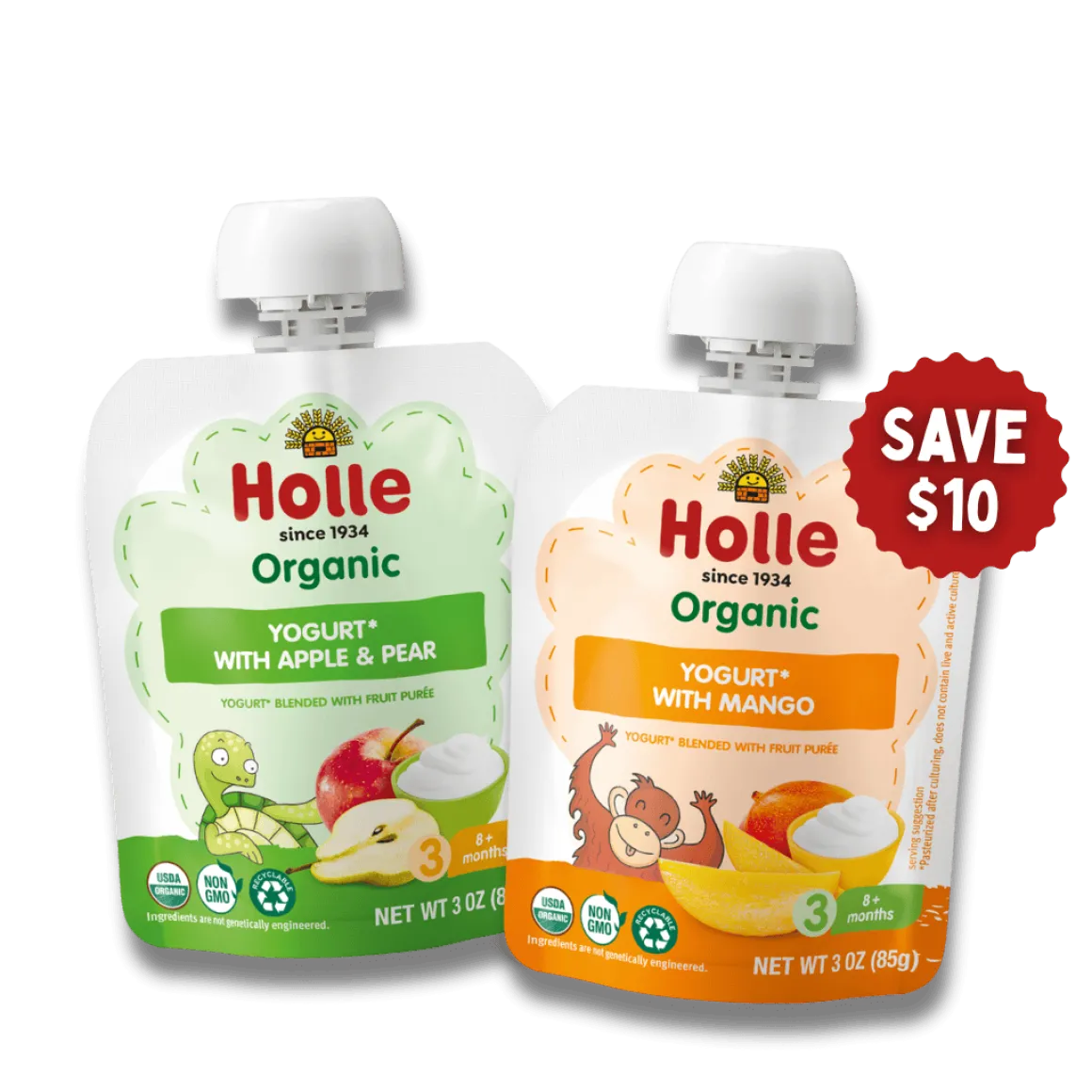 Holle Fresh Flavors Yogurt Bundle