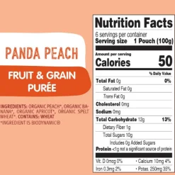 Holle Fruit & Grain Variety Bundle: Panda Peach, Mixed Fruit w/ Muesli Jars, Oat Cereal