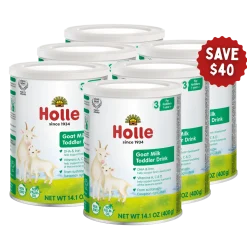 Holle Goat Milk Toddler Drink 6-Tin Bundle