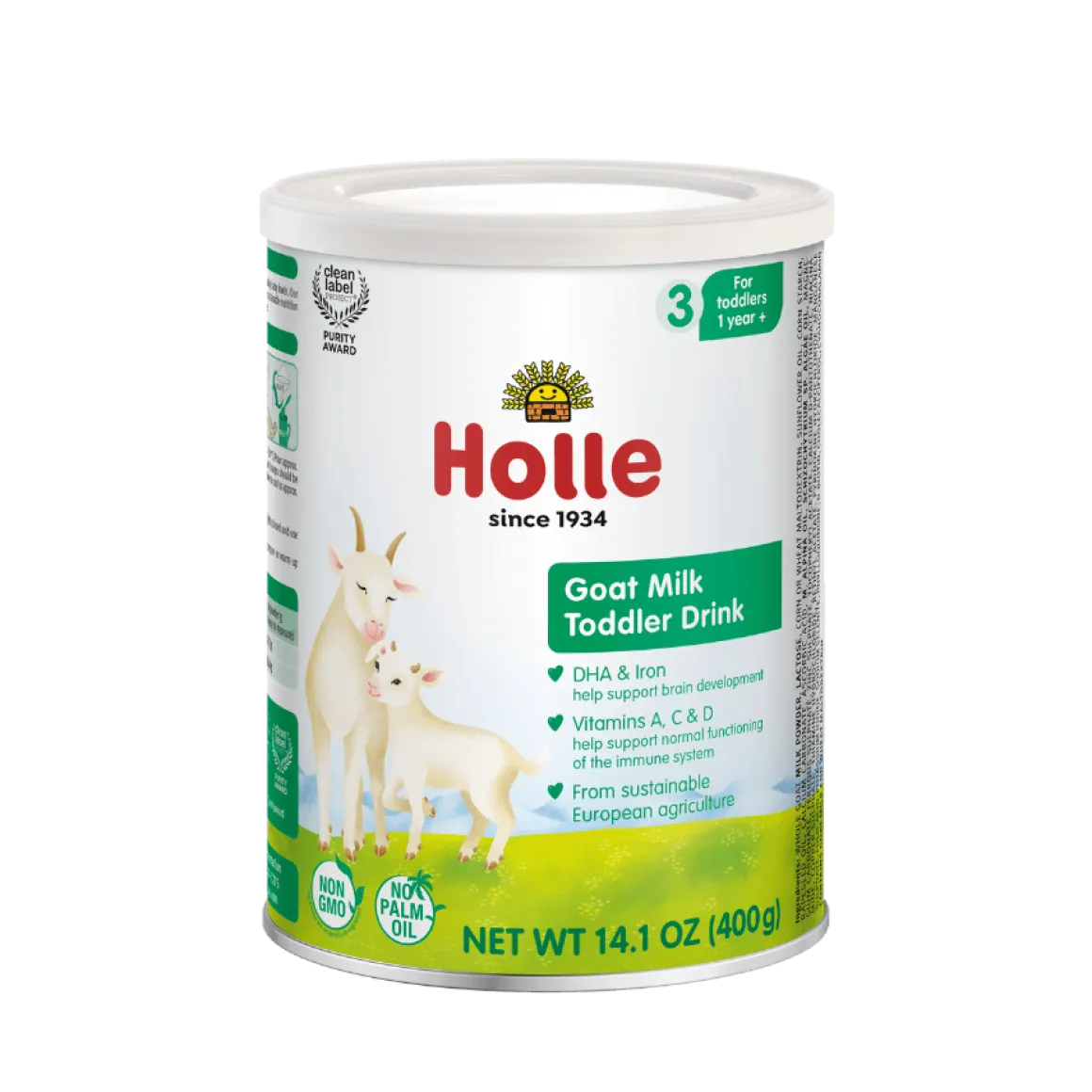Holle Goat Milk Toddler Drink | Stage 3 (14 oz)