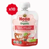 Holle Organic Apple, Banana & Berries Yogurt Pouches