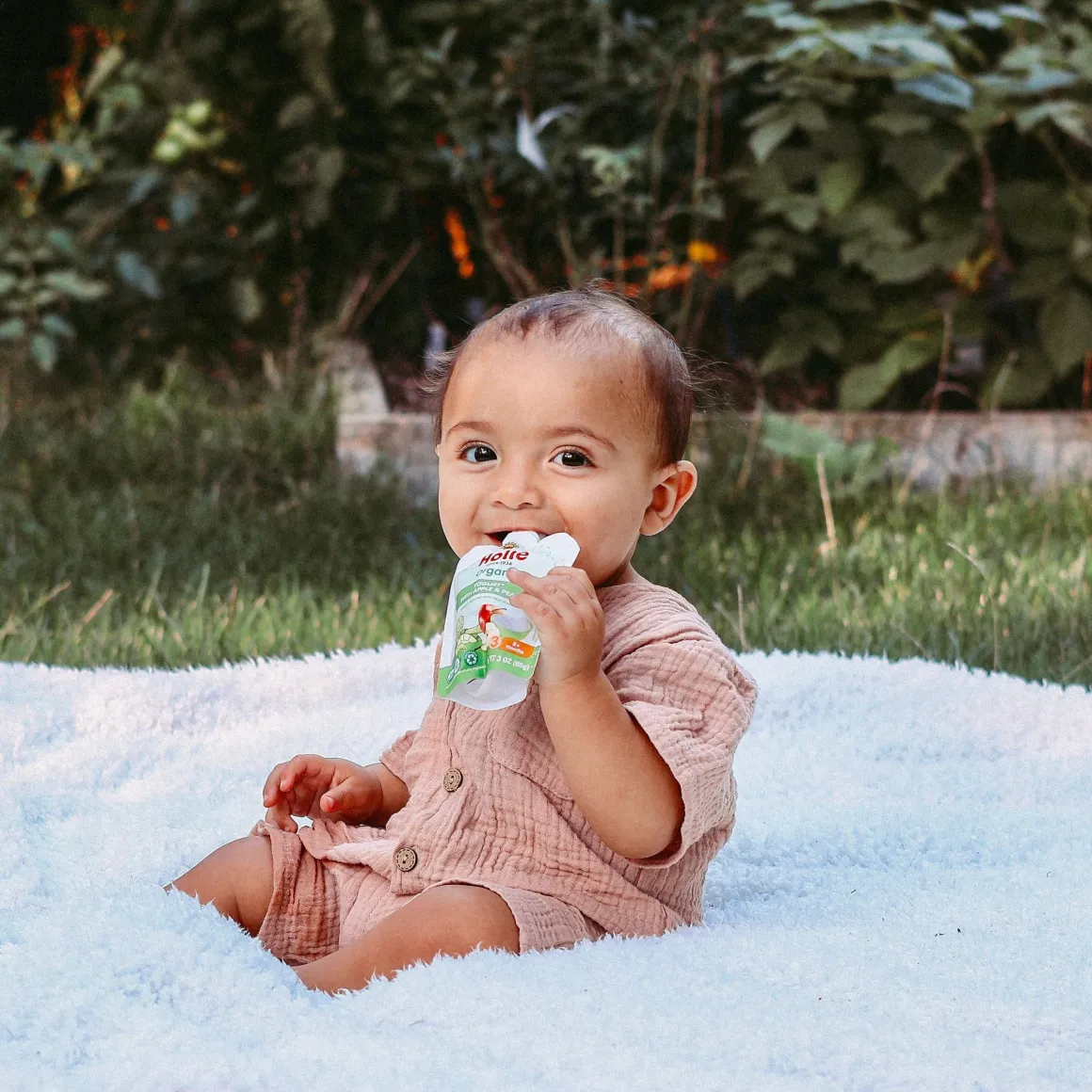 Holle Organic Apple & Pear Yogurt Pouches