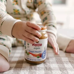 Holle Organic Baby Food Jar - Veggie Risotto - 12 Jars