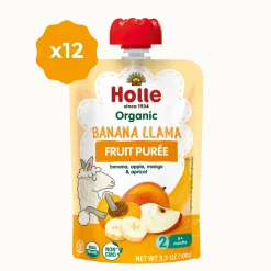 Holle Organic Banana Llama Fruit Purée