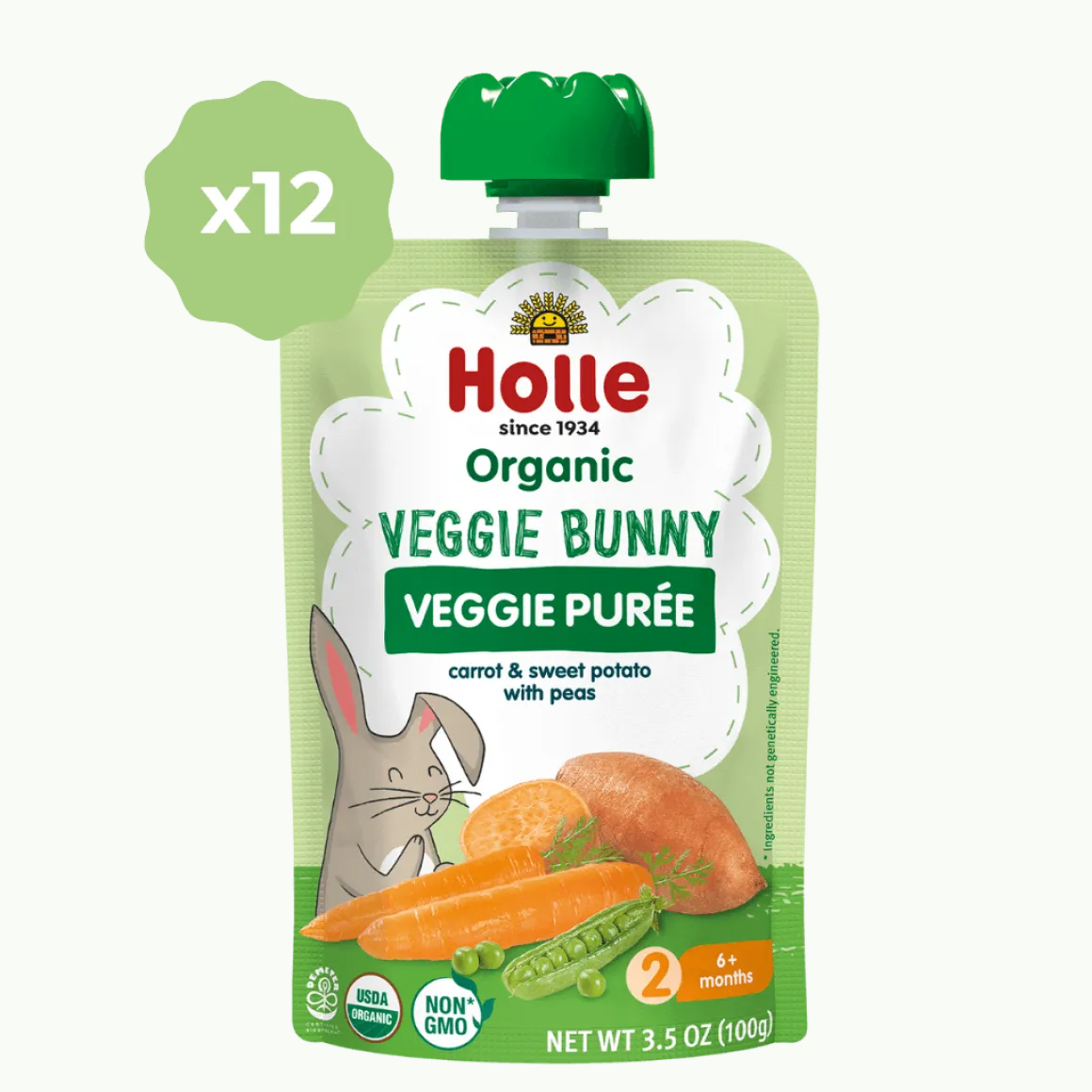 Holle Organic Veggie Bunny Veggie Purée