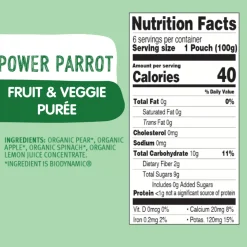 Holle Power Greens Bundle: Veggie Bunny, Power Parrot, Apple & Pear Yogurt