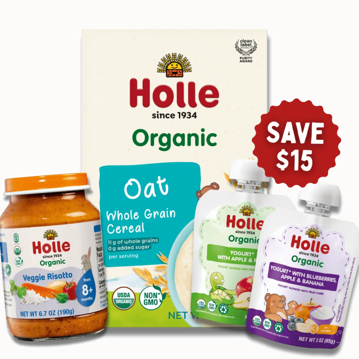 Holle Variety Pack: Sweet & Savory