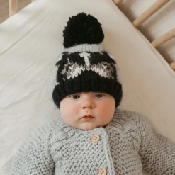 Huggalugs Frenchie Puppy Dog Beanie Hat - Medium (6-24 months)